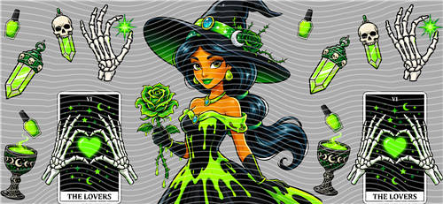 16oz Halloween-J 814